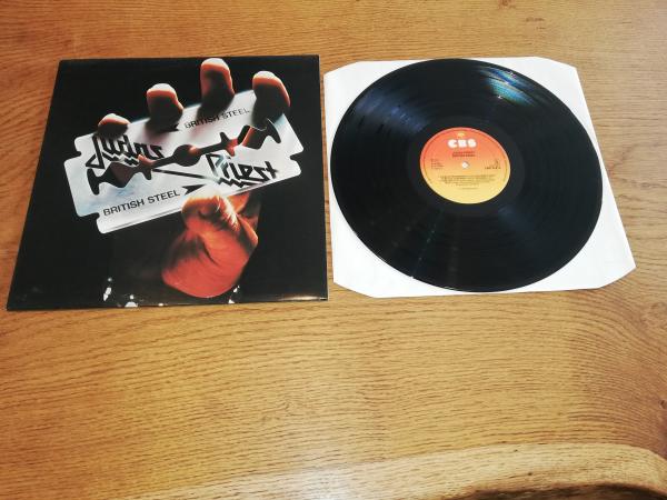 Judas Priest British Steel 1980 CBS 32412 Holländische Pressung NM/VG+